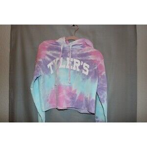 Colortone Girls Tie-Dye Tyler's Pullover Tie-Dye Hoodie Size Small